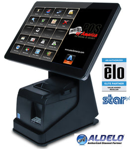 ELO I Series Tablet i5 4GB Win7 Star Printer Aldelo